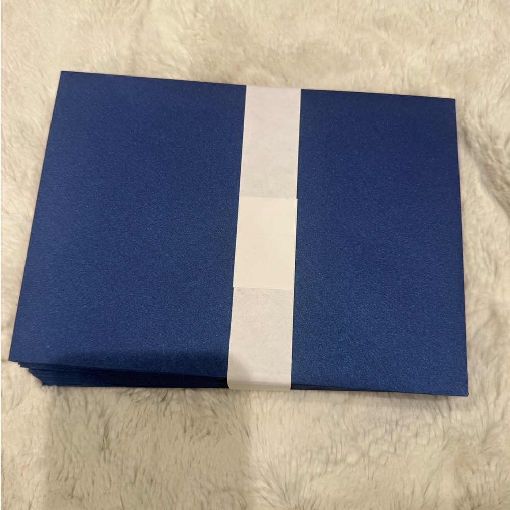 Metallic Blue Envelope Bundle - Picture 3 of 4